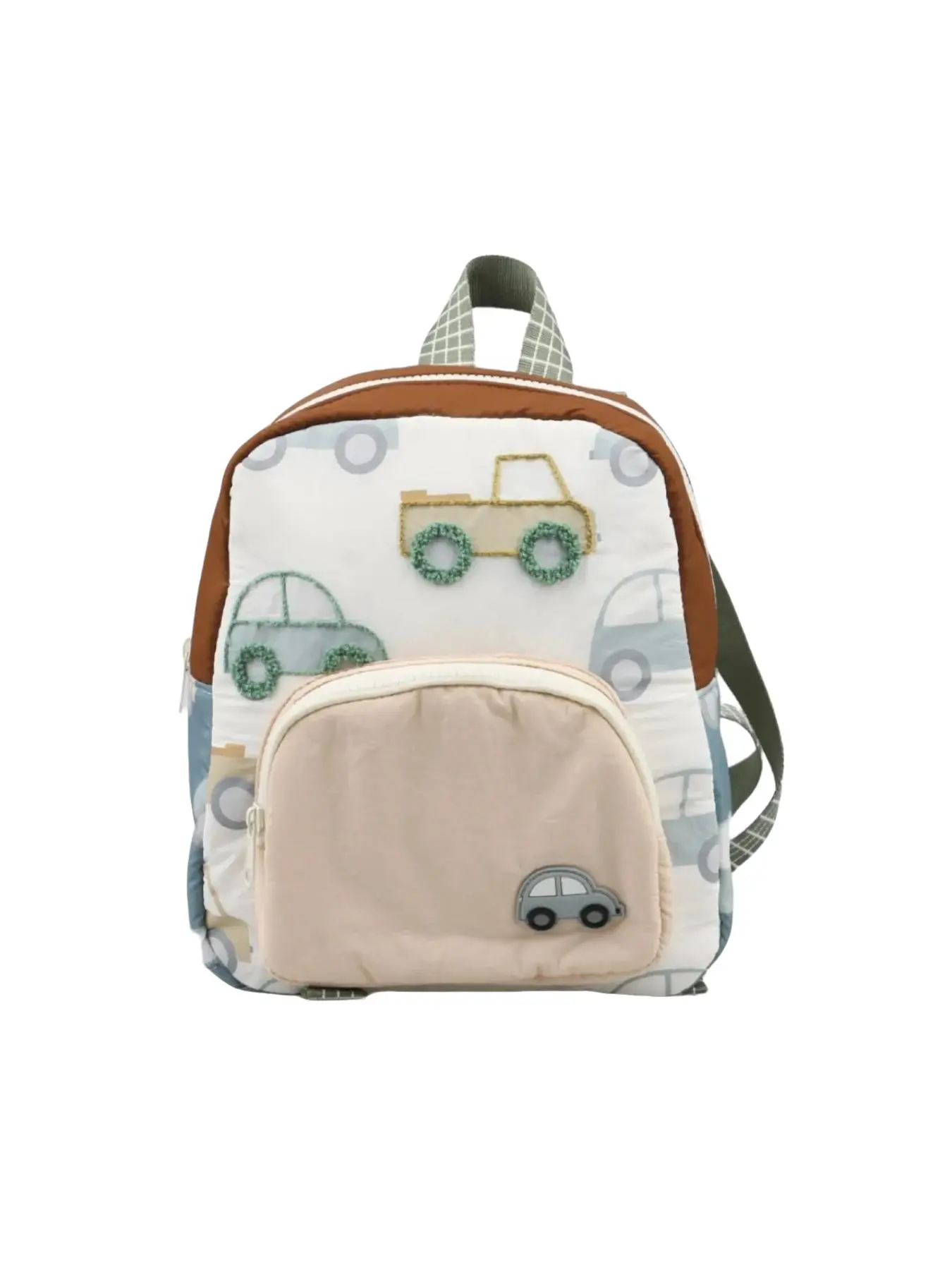 Cute Cartoon Car Pattern Travel Kids Backpack, Fashionable Versatile Kindergarten Light weight School Bag for Boys and Girls, Backpack for Toddlers, Lightweight Backpack, Toddler Daycare Backpack, Childrens Bag