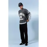 Pacsun Men's Black Johnny Fleece Straight Sweatpants
