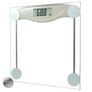 Digital Bathroom Scale for Body Weight, Precision Weighing Scale for , High Accuracy Measurements, 330 Pounds, Healthcare White