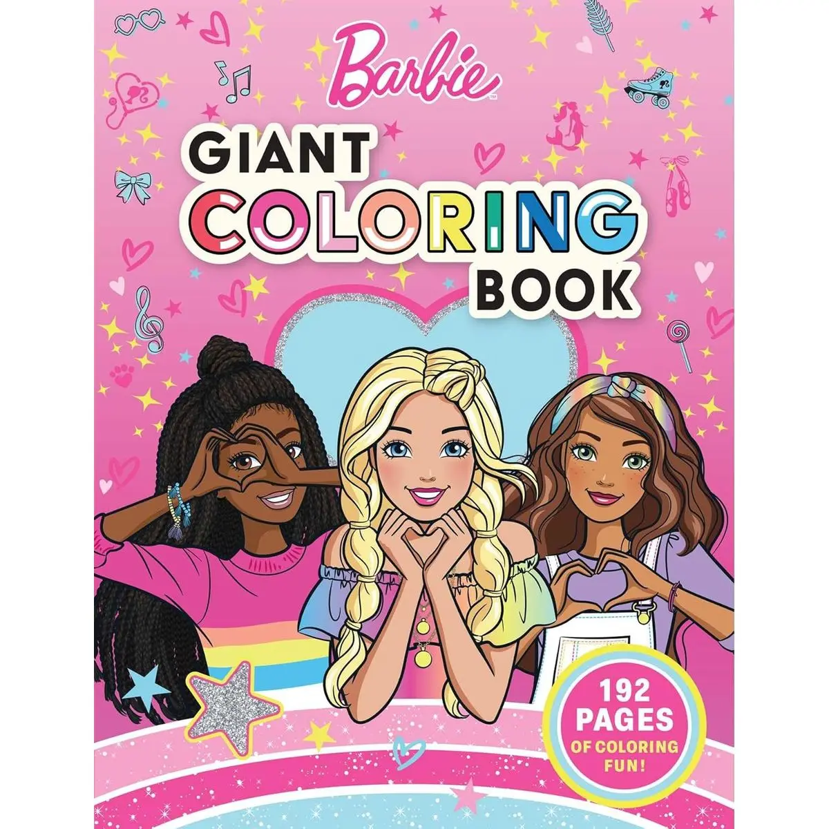 Barbie: Giant Coloring Book Paperback – Coloring Book, May 7, 2024