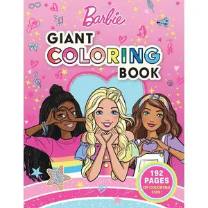 Barbie: Giant Coloring Book Paperback – Coloring Book, May 7, 2024
