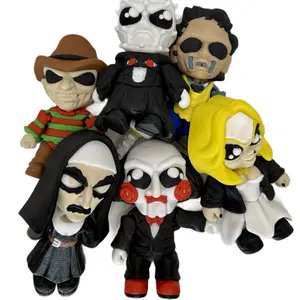 Horror Flexi Figures – Around 5” Tall, Articulated & Creepy-Cute