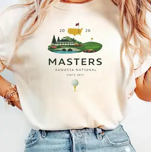 Masters Augusta National T-Shirt, 2026 Golf Tournament Graphic Tee, Augusta National Golf Course Fan Shirt, Golf Lover Gift Apparel