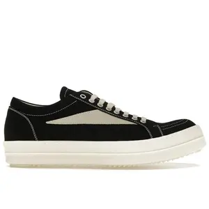 Rick Owens Men's DRKSHDW Vintage Low Black Milk, from StockX