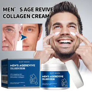Men's Collagen Face Cream Collagen Essence Gentle Nourishing Softening Facial Skin Smooth Glycerin Reduces Dark Spots, Provides Sun Protection, And Offers Daily Facial Care Against Ultraviolet Rays.