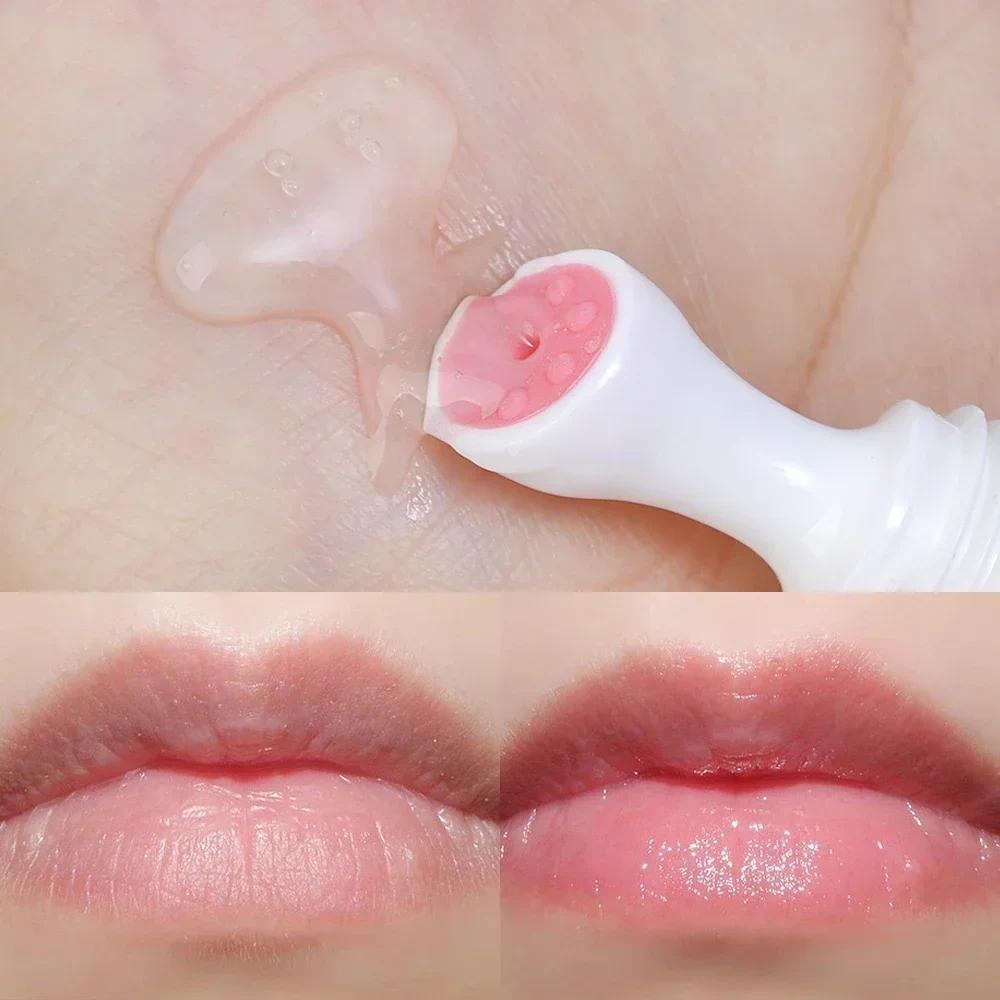 Pink Lip Sleeping Mask for a Natural Glow, Alcohol-Free Beauty Products with Soothing Moisture and Mousse Texture, Single Item