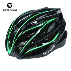 WEST BIKING One Size 54-62cm Cycling Helmet Integrally-Molded Road Breathable Bicycle Safety Mountain Adult Bike Helmet