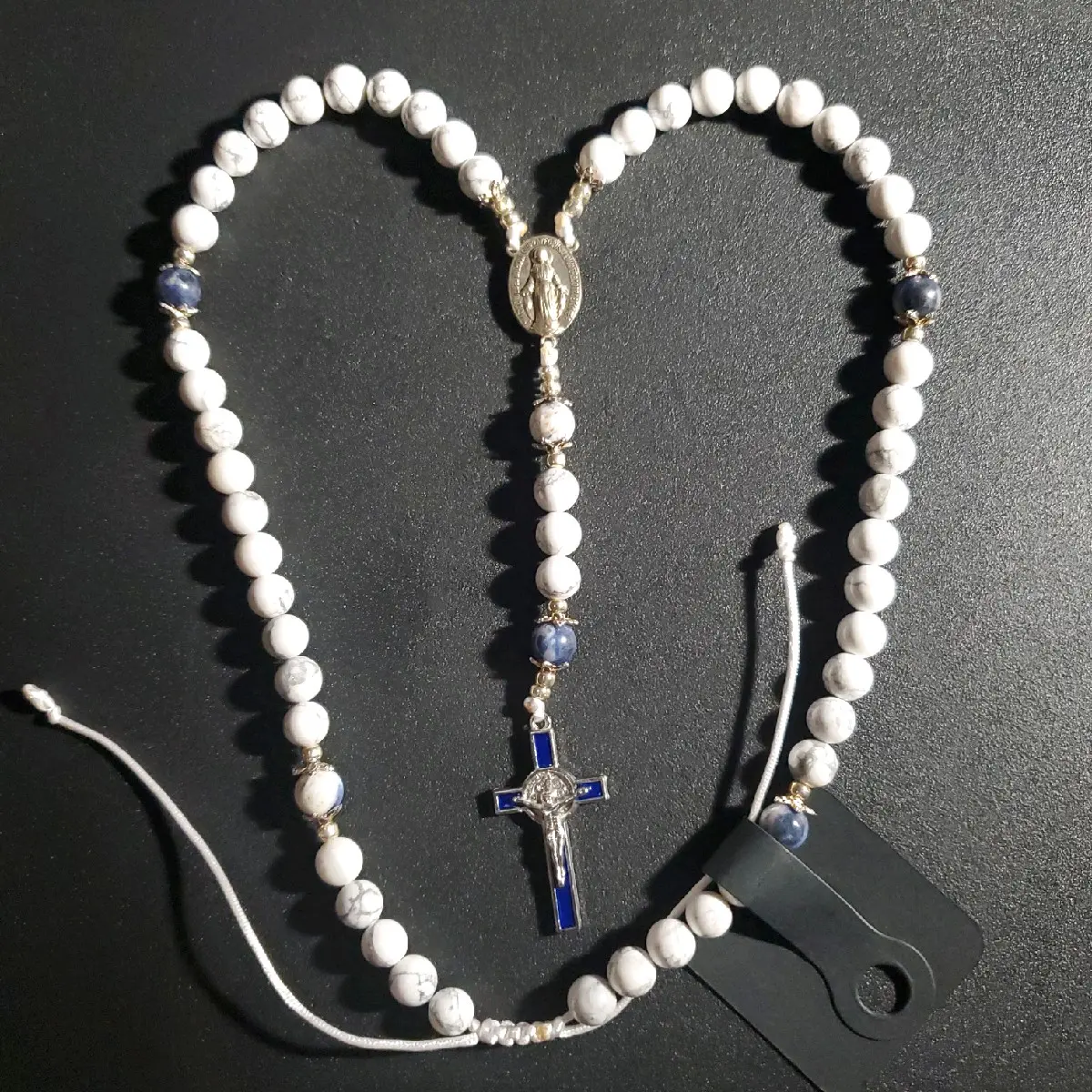 Howlite Crystal Rosary