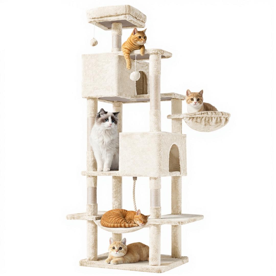 66 Inch Cat Tree Tower