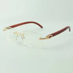Wooden Frames - Clear Lens