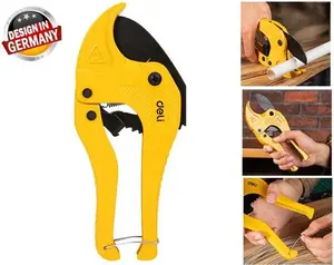 Pipe Tube Tubing Cutter Hose Scissors for Cutting PVC and PPR Plastic Hoses Plumbers Deli