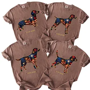 Comfort Colors 50+ Dog Labradoodle America’s 250th  Shirt, Patriotic Wiener Dog Tee, USA Fireworks Puppy Gift for Dog Lovers, Australian Shepherd dog Shirt, 4th Of July Shirt, 4th of July Puppy Lover Gift, Dachshund 4th of July Gift