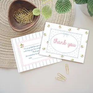 Customer Thank You Cards | Strawberry Bouquet