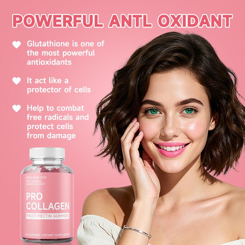 [BUY 1 Get 1]Optimal Efficacy Collagen Essence, 60 Capsules, Made in the USA. Contains essential minerals to support healthy aging and immune system function. - Health Supplement