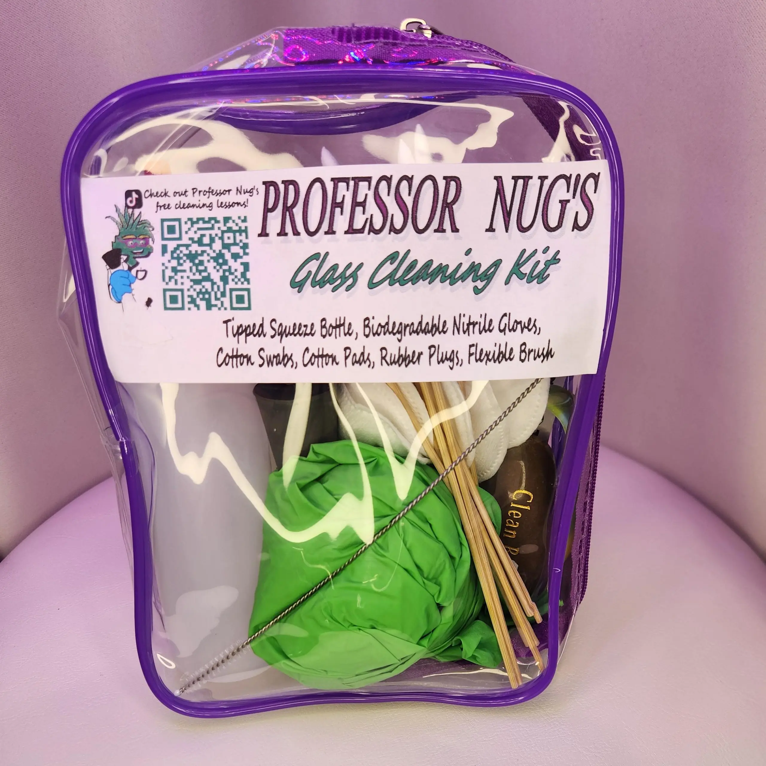 Professor Nug's Glassware Cleaning Kit