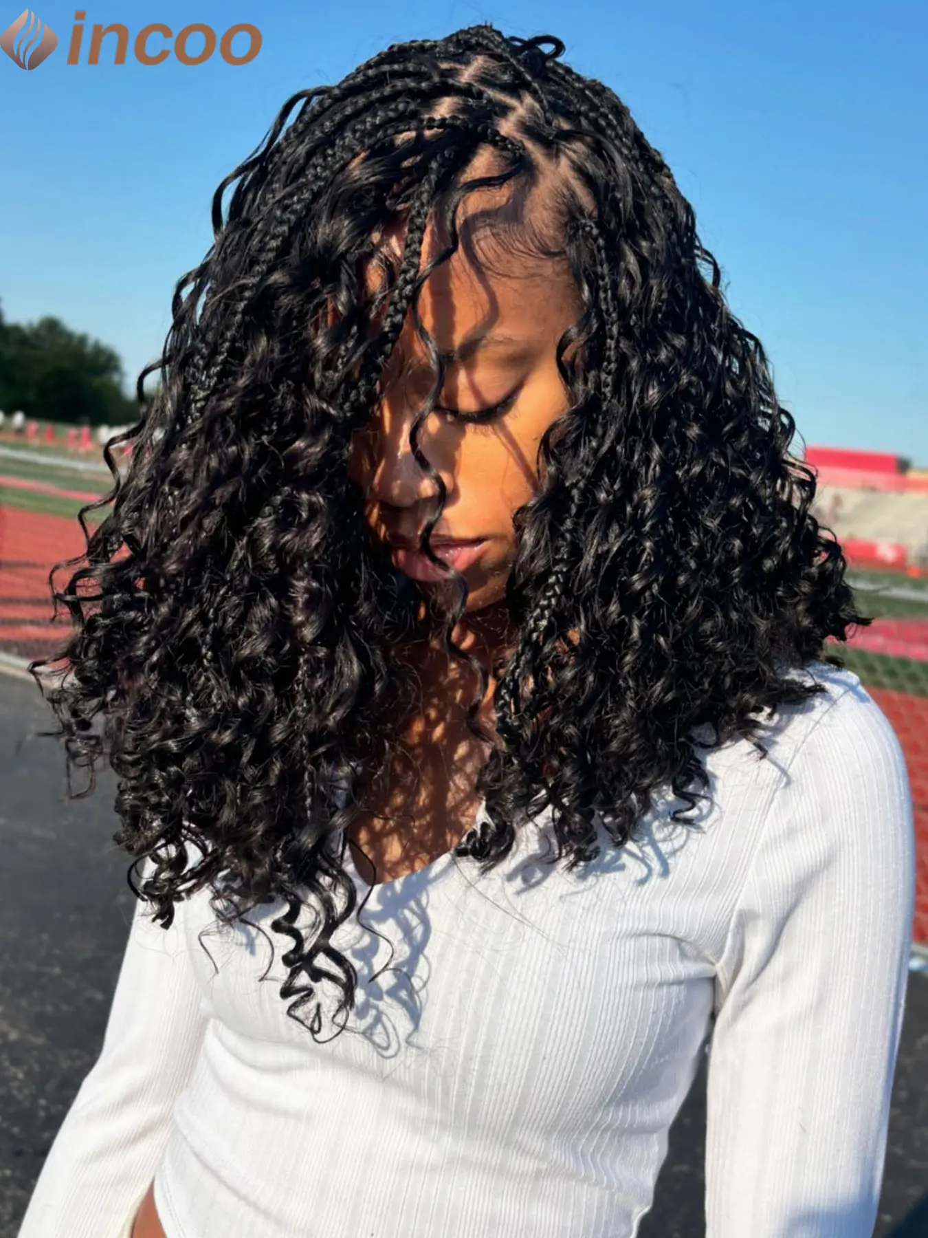 Full Lace Curly Bob Wig with Baby Hair Pre-Plucked Knotless Synthetic Curly Bob Wig Human Hair Curly Wave 13x4 HD Lace Front Wigs  main image 2