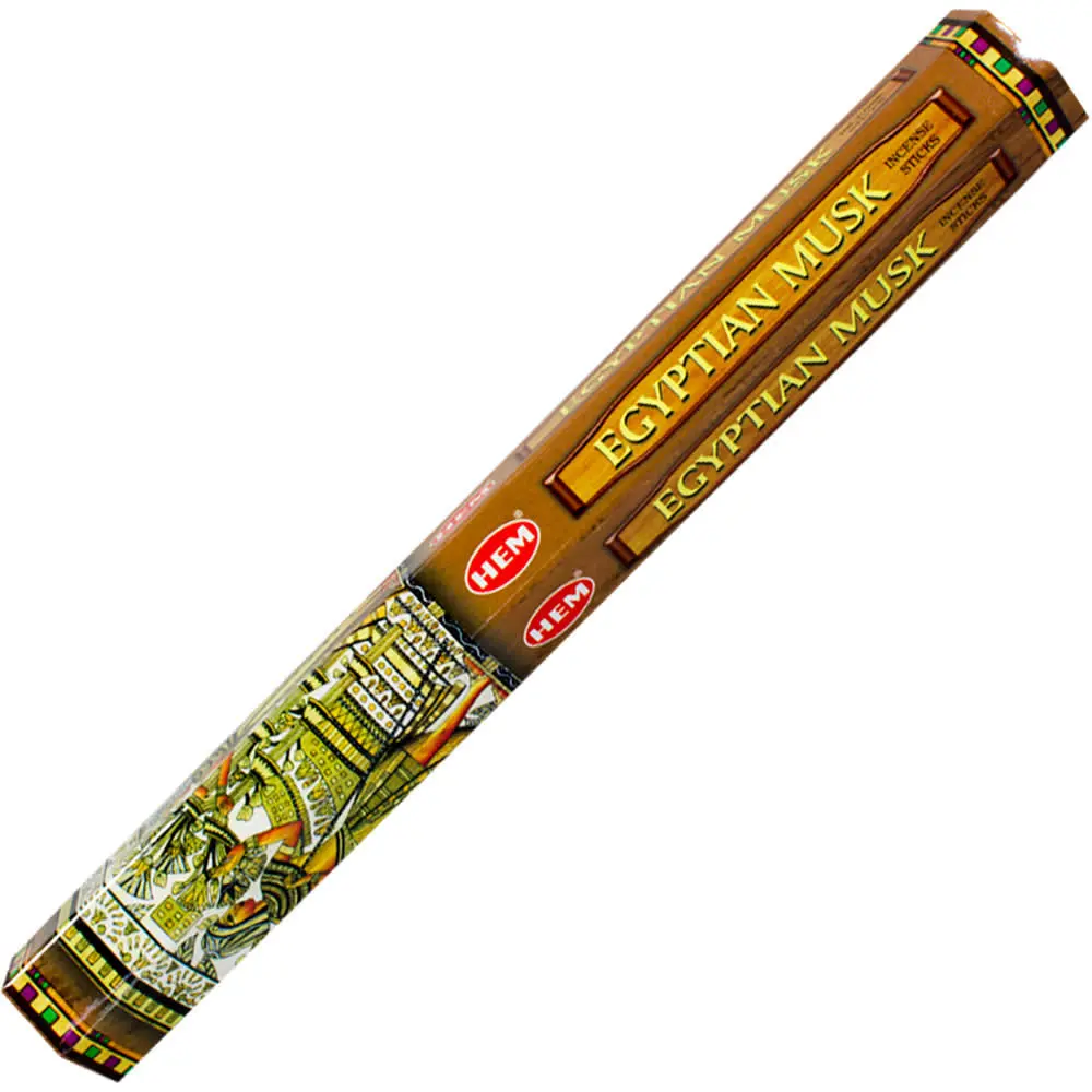 Hem Hexagon Egyptian Musk Incense Sticks