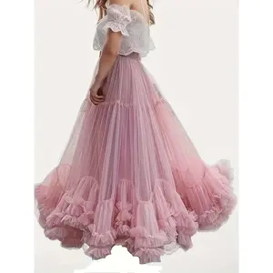 Women's Elegant Maxi Skirt, Flowy Flared Hem, Formal & Casual Party Skirt, for Women Office Wedding Everyday Outfits, All-Season Formal Attire, Elegant Women's Clothing Office Wear Fashion Lovers