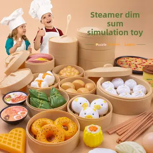 Kids Kitchen Play Set with Steamer, Induction Cooker & Fruit Cutting Toys, Fun Pretend Play Cooking Accessories for Girls & Boys 3d printed bedazzling kit