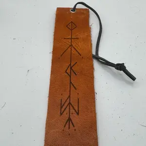 Norse Leather Bookmark