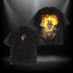 Ghost rider V2 - MTU Menswear Gift for movie fans Top Apparel Classic Oversized Seamless Simple Straight Man designer shirts streetwear graphic tee tees  good