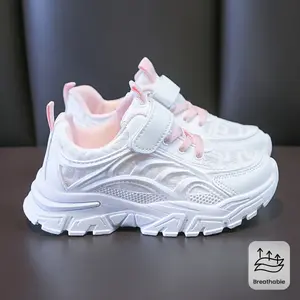 Fashionable And Breathable Casual White Shoes Girls, Comfortable And Soft Athletic Shoes School Outfits, Featuring a Rubber Soft Sole That Is Gentle And Non-, Perfect Daily Activities And