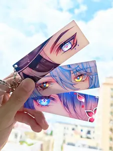 High-Quality Anime Game Cartoon Keychain, Dual-Layer Acrylic Material, Unique Craftsmanship, Perfect Gift for Fans and Gamers