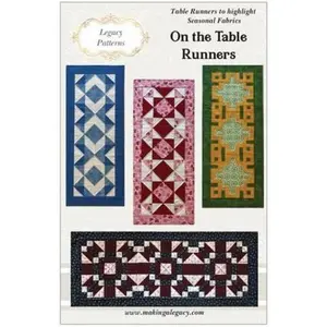 On the Table Runners Quilt Pattern