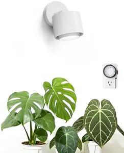 Barrina TR40a Track Grow Light for Indoor Plants, 40W Hanging Grow Lights with Adjustable Beam Angle (15°-60°), 5000K Full Spectrum Wall-Mounted Plant Light with Timer for Growing Houseplants,1-Pack