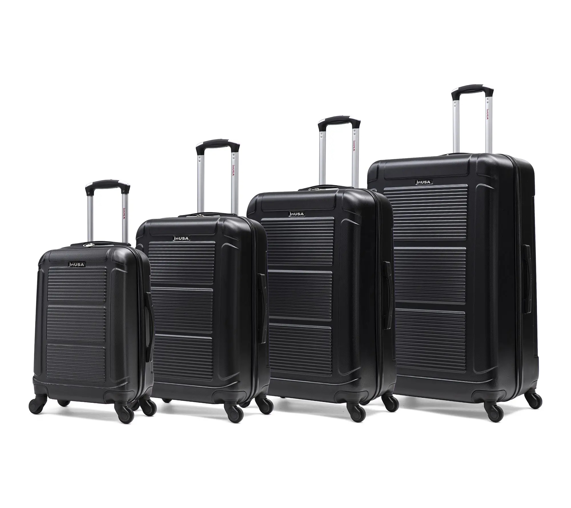 InUSA Pilot Lightweight Hardside 4 Piece Set