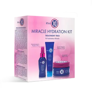 It’s a 10 Haircare Miracle Hydration Kit - Shampoo, Mask, Leave-In - for intensive moisture
