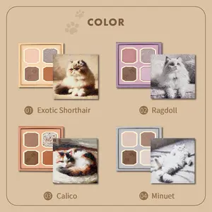 MilleFee My Kitty Eyeshadow Palette Makeup Cosmetics
