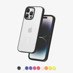 FLOLAB Surtect Tri-Fusion MagSafe Compatible Case – iPhone 14 Series (Black Frost)