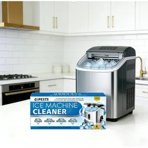Universal lce Cleaner Tablets 6-Pack, Nickel-Safe Descaling Solution for All lce Makers, PowerfulScale Remover for Countertop lce Maker & Nugget lce Maker, Universal lce Cleaner to ExtendMachine Life & Keep lce Fresh & Clean ice machine