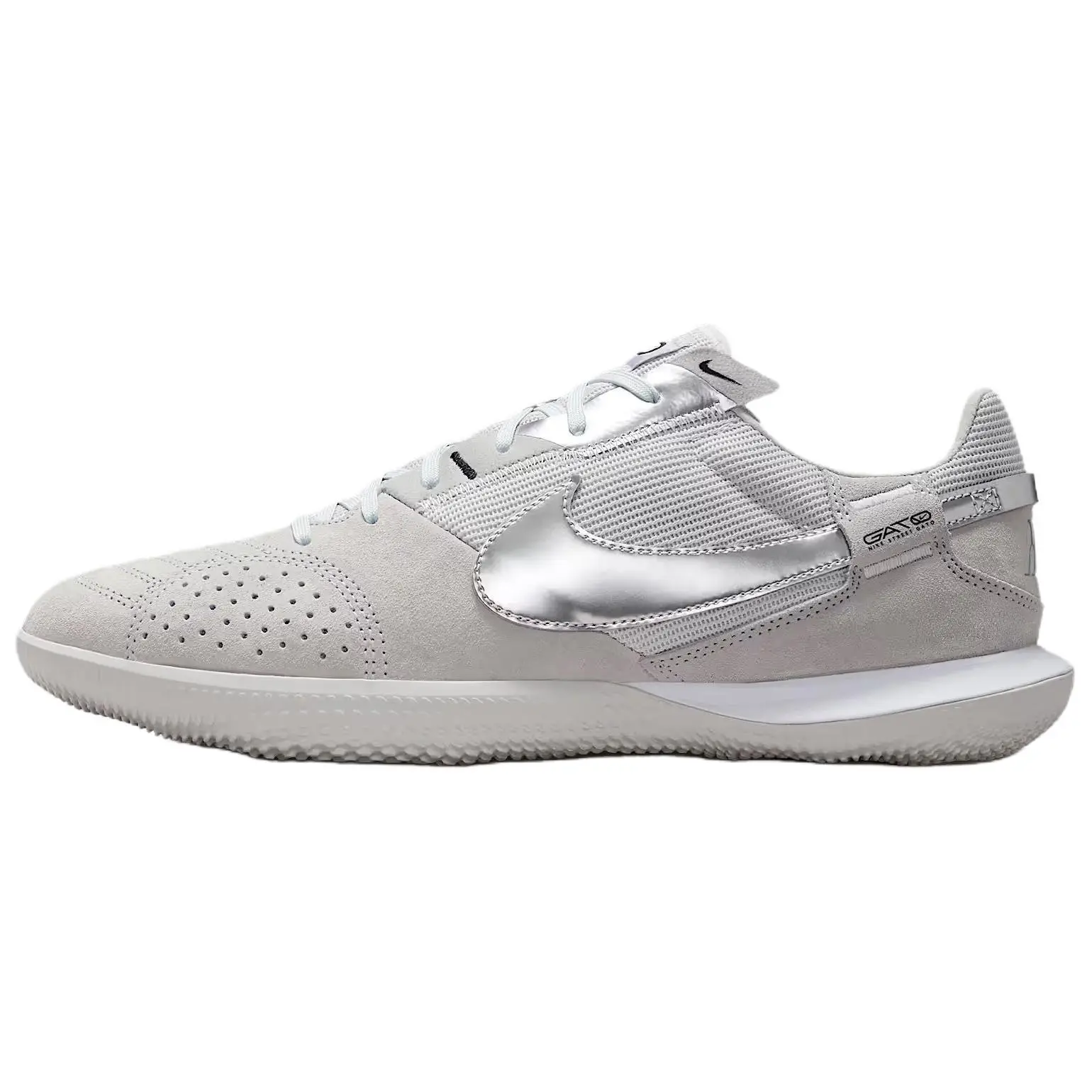 Nike Streetgato Soccer Shoes Men's Light Smoke Gray Classic Comfort DC8466-005