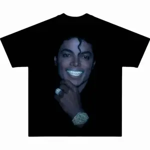 MICHAEL JACKSON 3 TEE  Adult Shirt, Graphic T-shirts, , Graphic Tee for Men, Menwear, Womanwear, Vintage Y2K Aesthetic Shirt 4