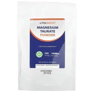 Vitamatic Magnesium Taurate Powder , 8.8 oz (250 g)