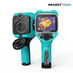 Thermal Imaging Camera, MILESEEY Handheld 256*192 IR Resolution Thermal Imager, 3.5 Inch LCD Display IP65 Waterproof Rechargeable 6 Palettes Thermal Camera with Auto Track Cold and Hot Spots Function ,TikTokShopHolidayHaul