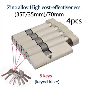 Open all lock cylinders with one key 35T/35mm 40T/40mm 70mm 80mm Knob lock cylinder Entrance door lock Intelligent door lock