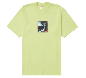 Supreme Shadow Short Sleeve Tee Shirt Neon Green