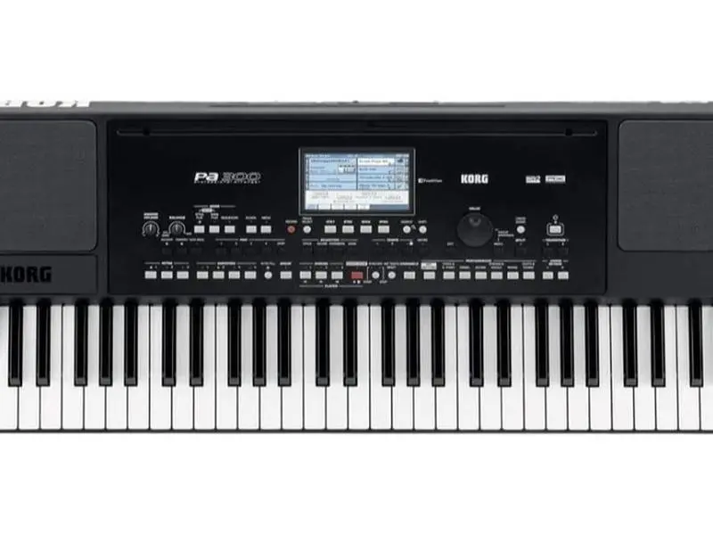 Korg PA300 61-Key Arranger Keyboard with Color Touchview Display