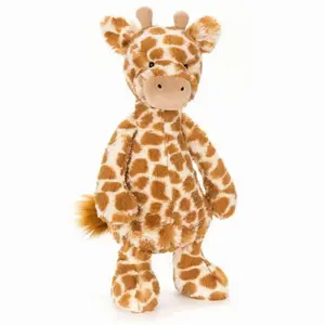 Jellycat Bashful Giraffe Plush Toy, Medium 30.48cm, Soft Stuffed Animal