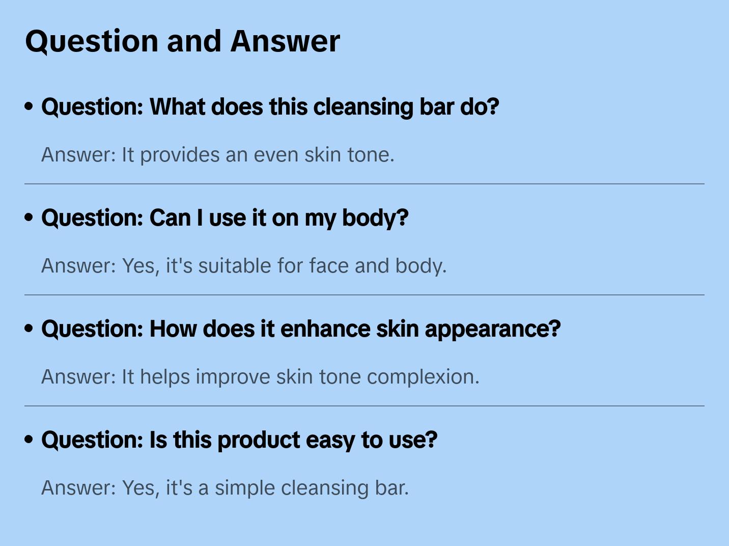 PCA Skin Pigment Bar
