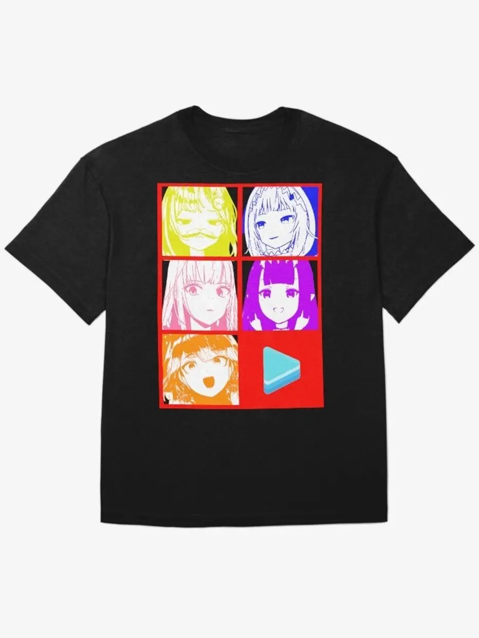 Amelia Watson Vtuber Clothing       Hololive EN Holomyth Stamped   T-Shirt       Anime Chibi Sweatshirt, Hoodie