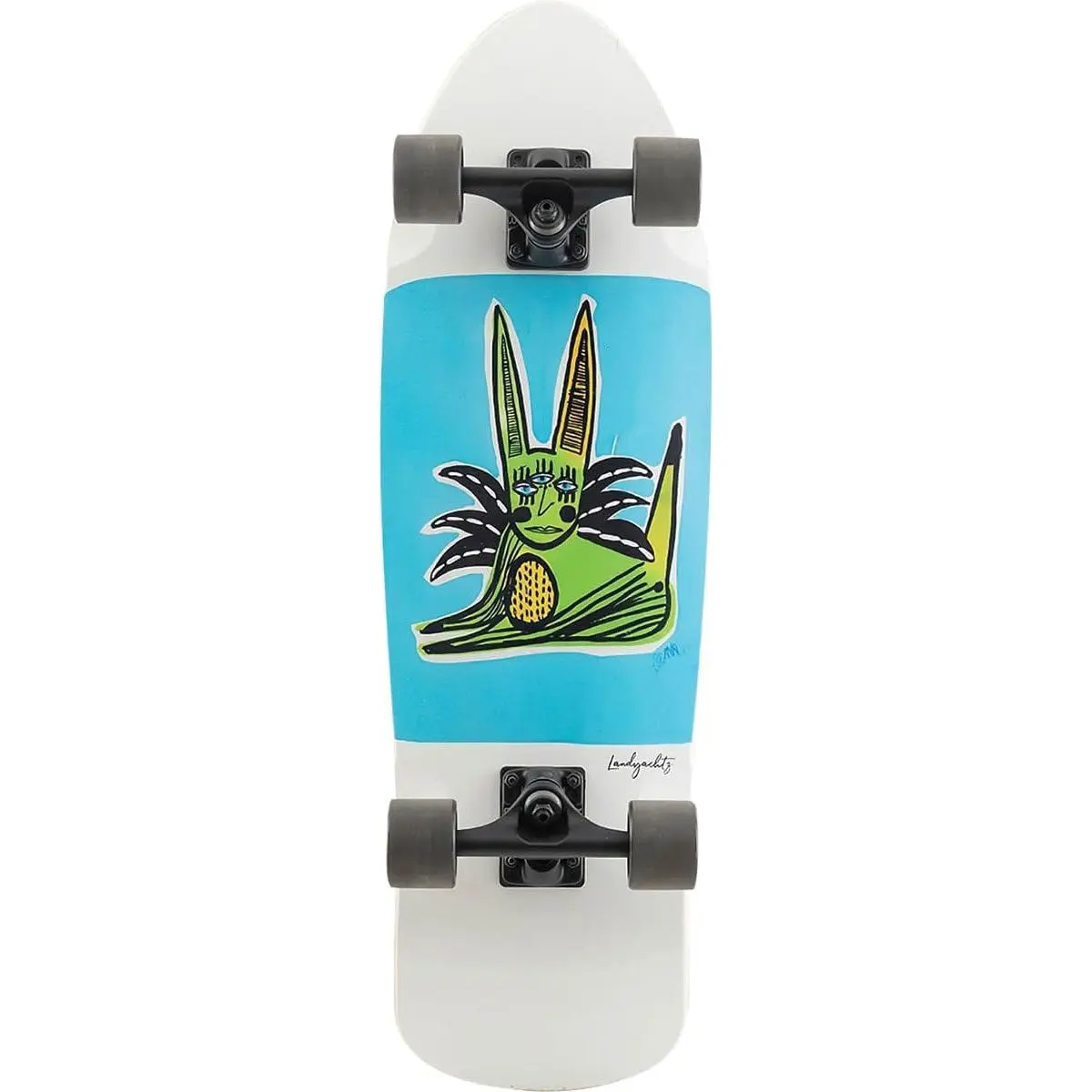 Landyachtz Cruiser Skateboard Complete ATV Jammer Third Eye 9.25" x 29.6"