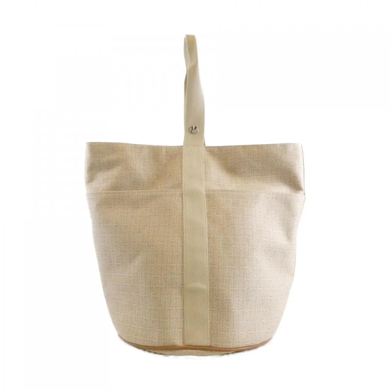 Pre-owned HERMÈS Canvas Tote Bags Hermes Sac Sacsso GM Abaca Tote Bag