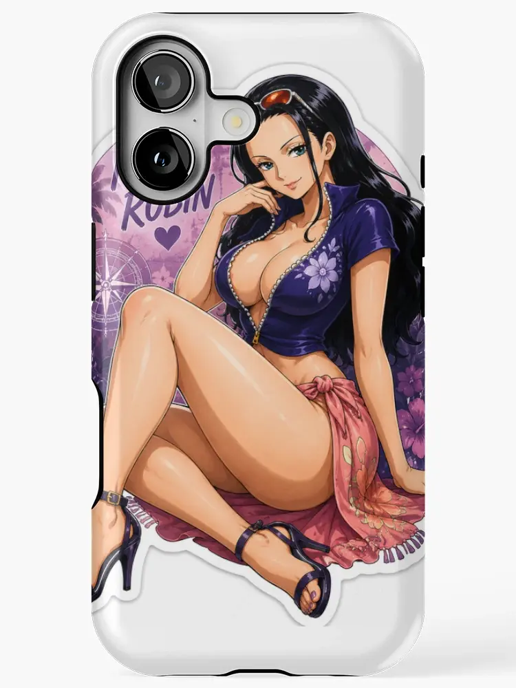 Pin-up by Nico Robin iPhone Case