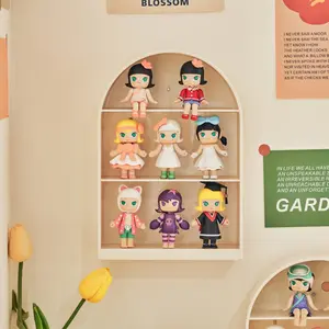 Wall-mounted blind box storage box - creative hand puppet display stand - Bubble Mate dolls and figurines storage and display box