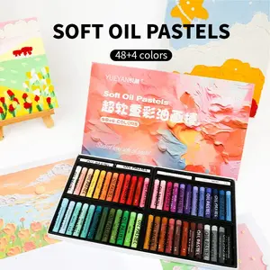 Artist Soft Oil Pastel Set, 12/24/48 Colors, Professional Drawing & Painting, Washable, Non-Toxic, Ideal School Supplies