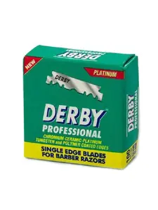 Derby Platinum Single Edge Razor Blades